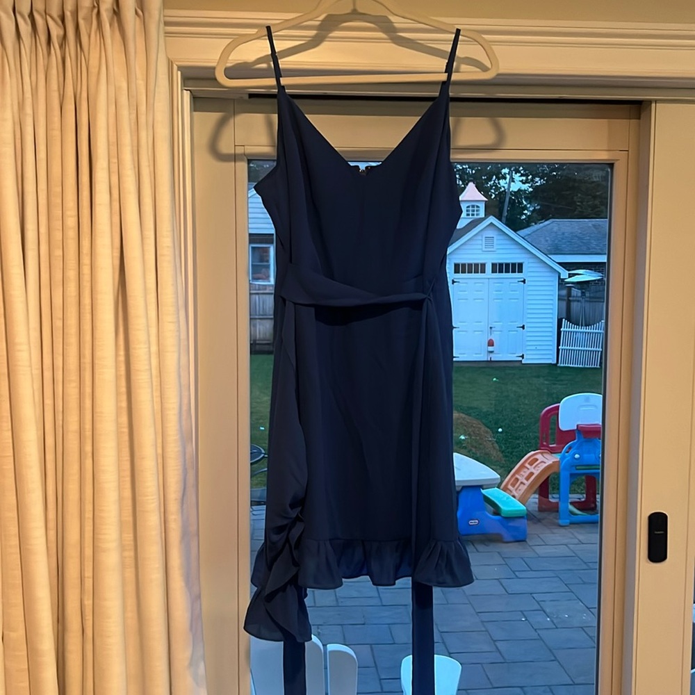 Borealis blue Alisa Dress Lilly Pulitzer size 12 belted short dress!